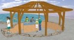 custom round gazebo