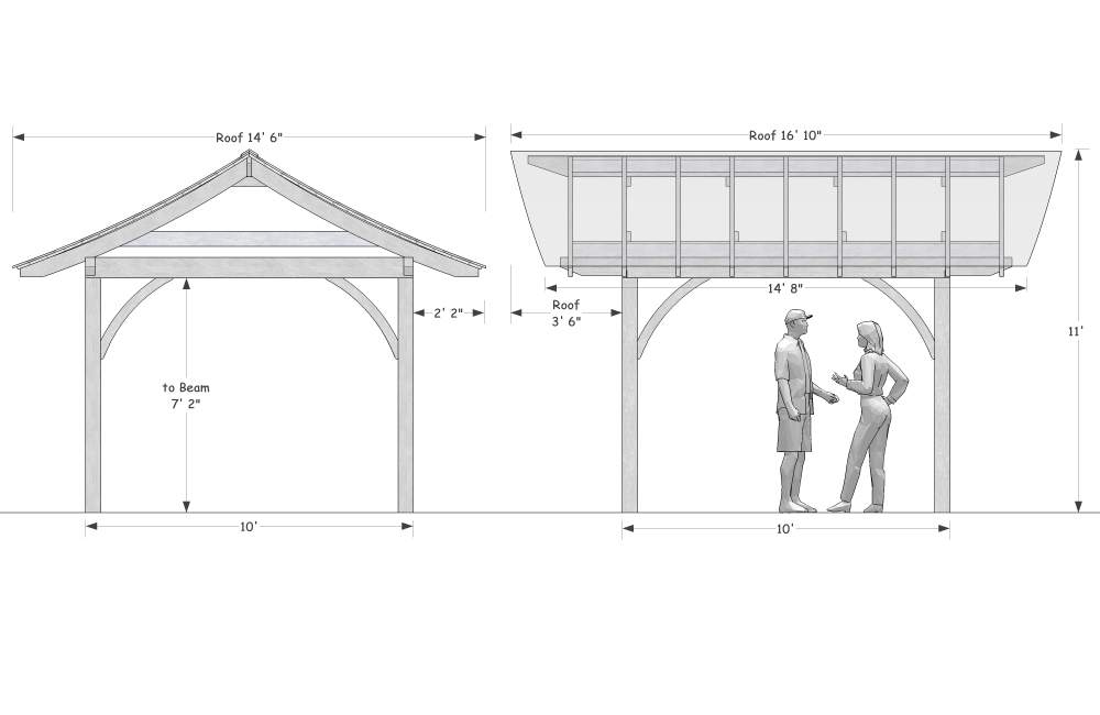 Gable Roof Plans 16