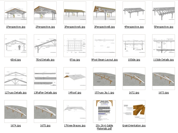 Gable Roof Plans 25