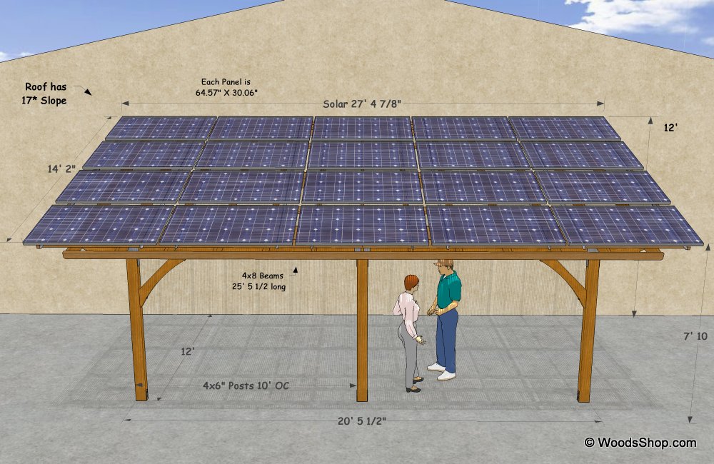 Solar Patio Cover Plans 1