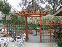 Curved Arbor Entry 2