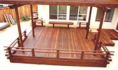 Deck with Low Railing 1
