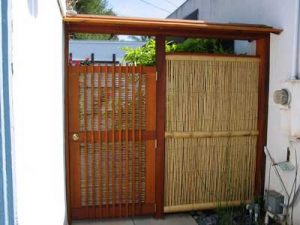 Roofed Japanese Style Gate