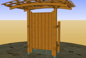 Curved Arbor Plans 8