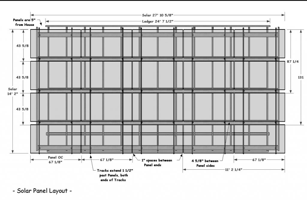 Solar Patio Cover 27′-10″ X 14′-2″ 20 Panels 6
