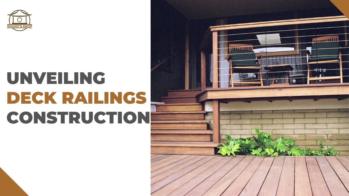 Unveiling Deck Railings Constructions Wood's Shop