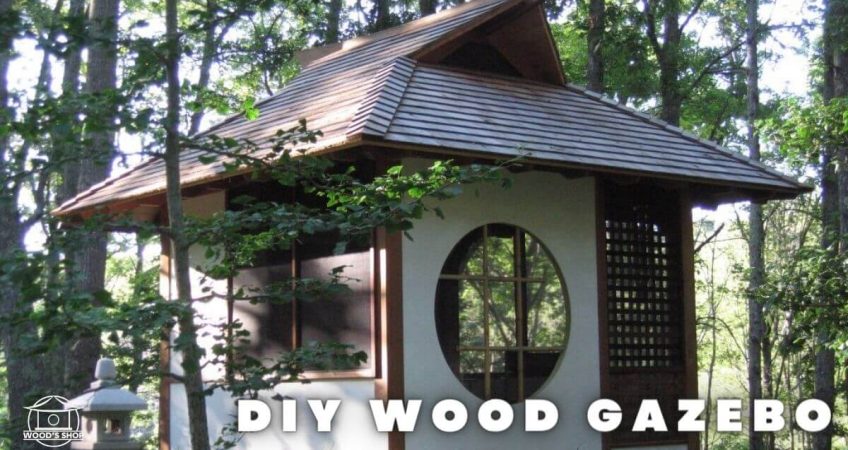 DIY Wood Gazebo