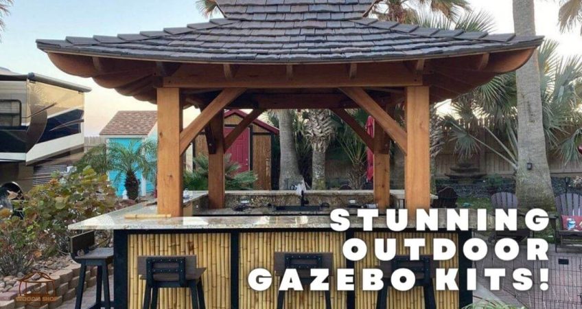Stunning Outdoor Gazebo Kits!